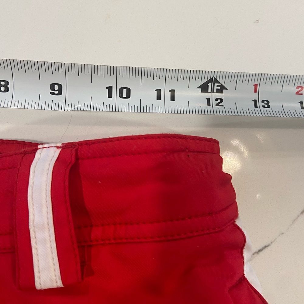 SPYDER Youth Size 10 Insulated Lined Waterproof Red Ski Snowboarding Pants adjus - Picture 10 of 12